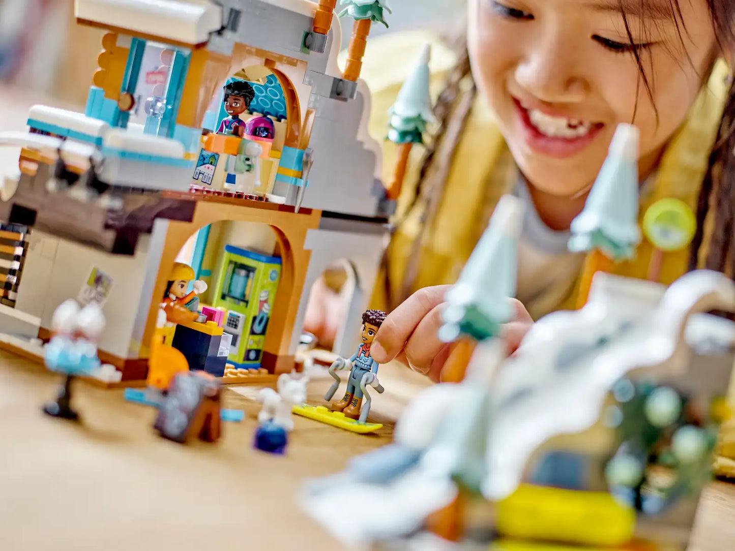 LEGO® Friends Holiday Ski Slope and Café 41756