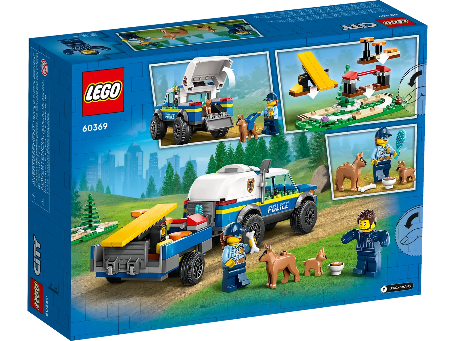 LEGO® City Mobile Police Dog Training 60369