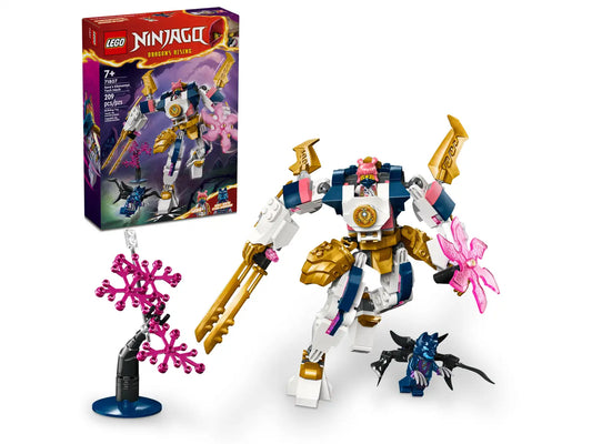 NINJAGO® Dragons Rising TV show with the Sora’s Elemental Tech Mech 71807