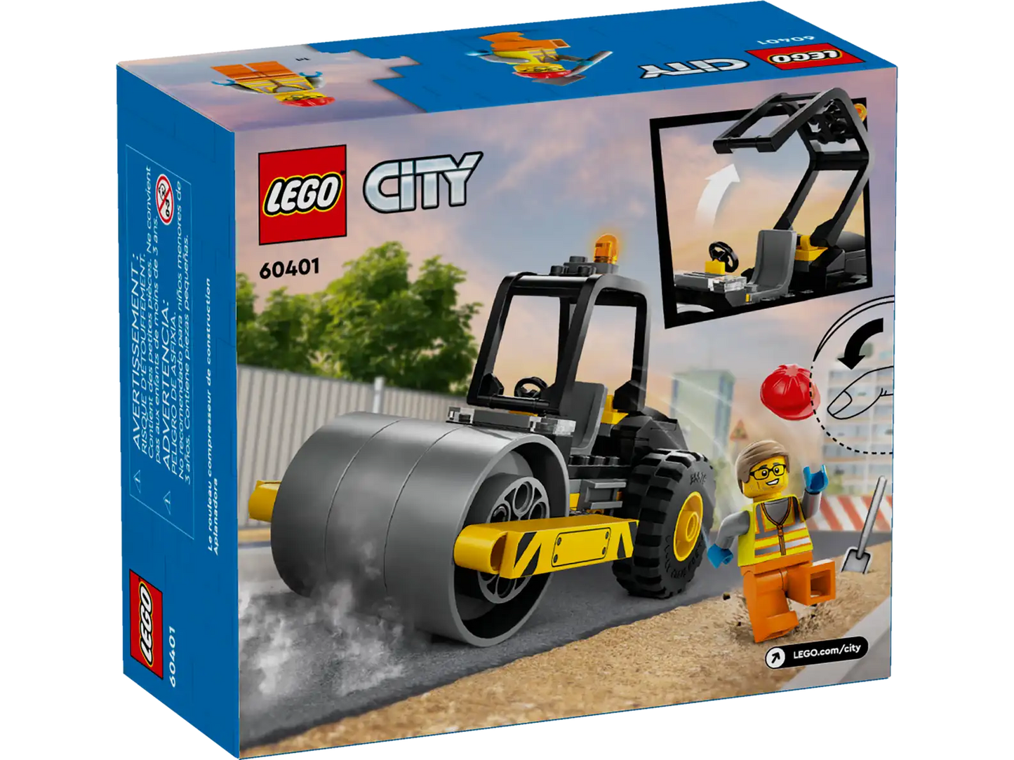 LEGO® City Construction Steamroller 60401