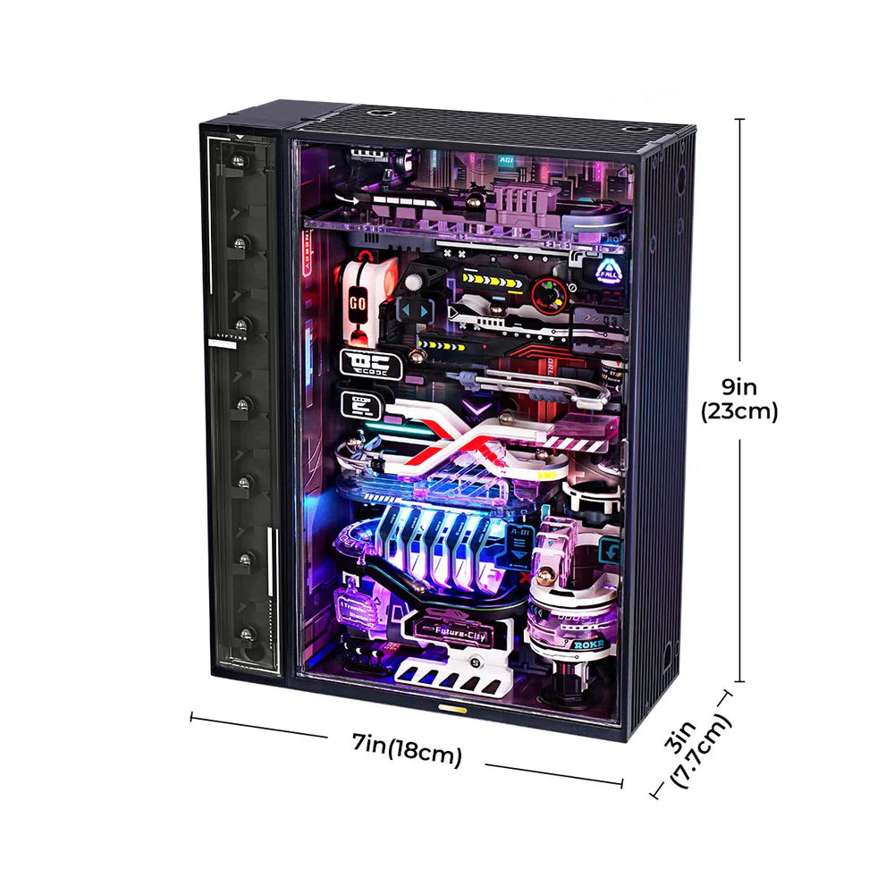 Marble Run Mechanical 3D Puzzle: The Future City, ROKR