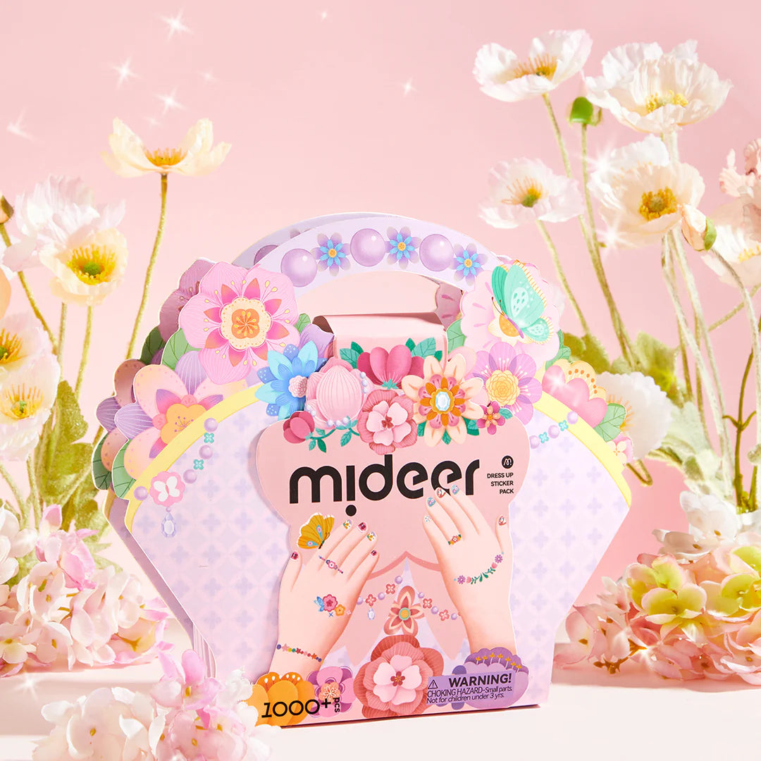 Garden elves Dress Up Sticker Pack, Mideer