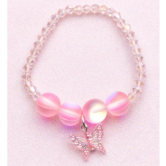 Great Pretenders Boutique Holo Pink Crystal Bracelet