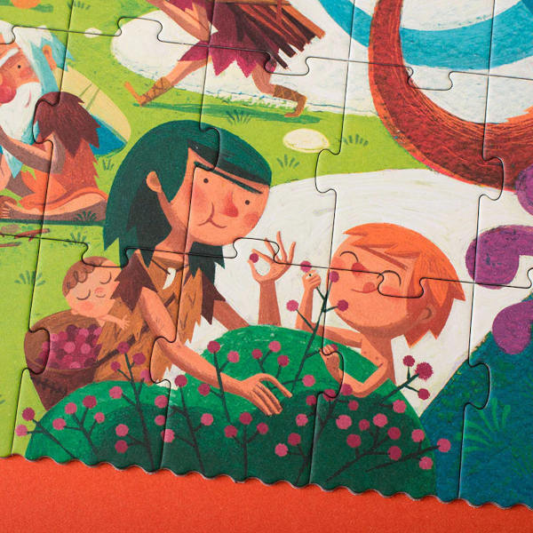 Puzzle 100 pcs: Go to the Prehistory, LONDJI