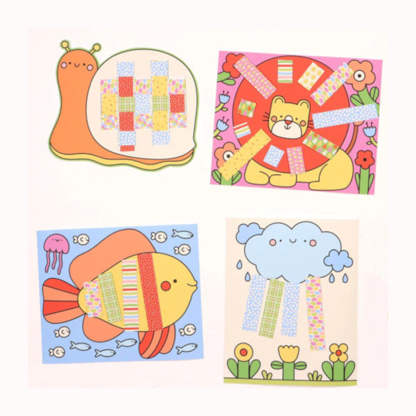 Cutting and creating kit: Animals, AUZOU