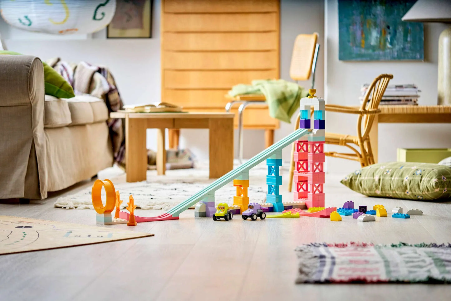 3 in 1 Creative Ramps with Vehicles 10478, Lego DUPLO