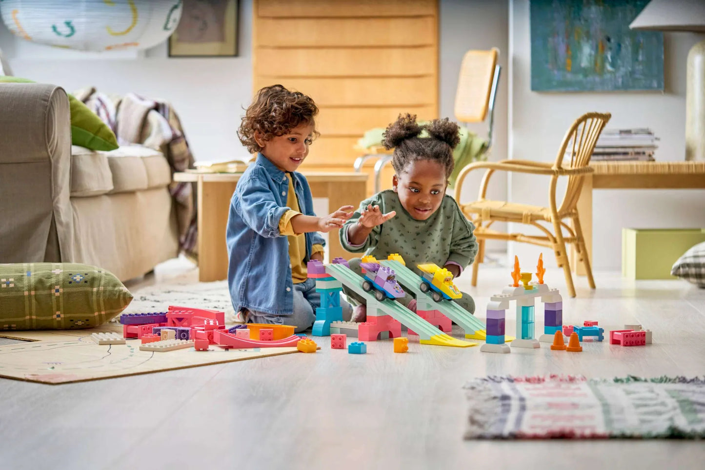 3 in 1 Creative Ramps with Vehicles 10478, Lego DUPLO