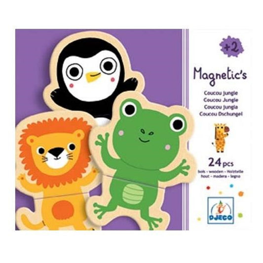 Djeco Wooden magnetics Coucou jungle