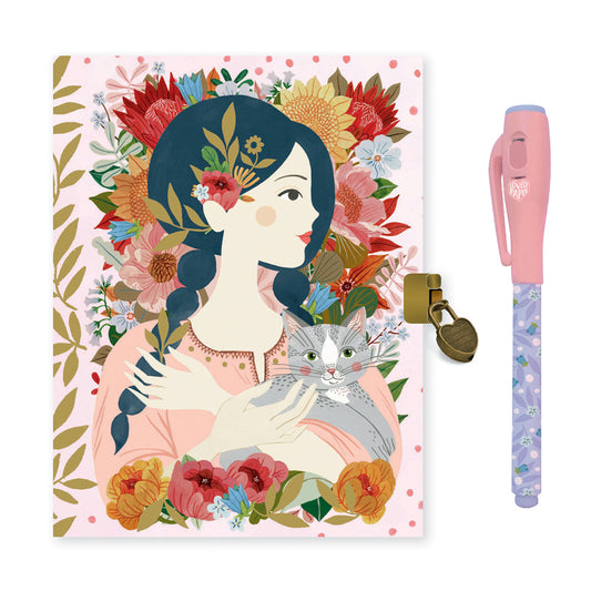 Djeco Oana Secrets Notebook with Magic felt pen