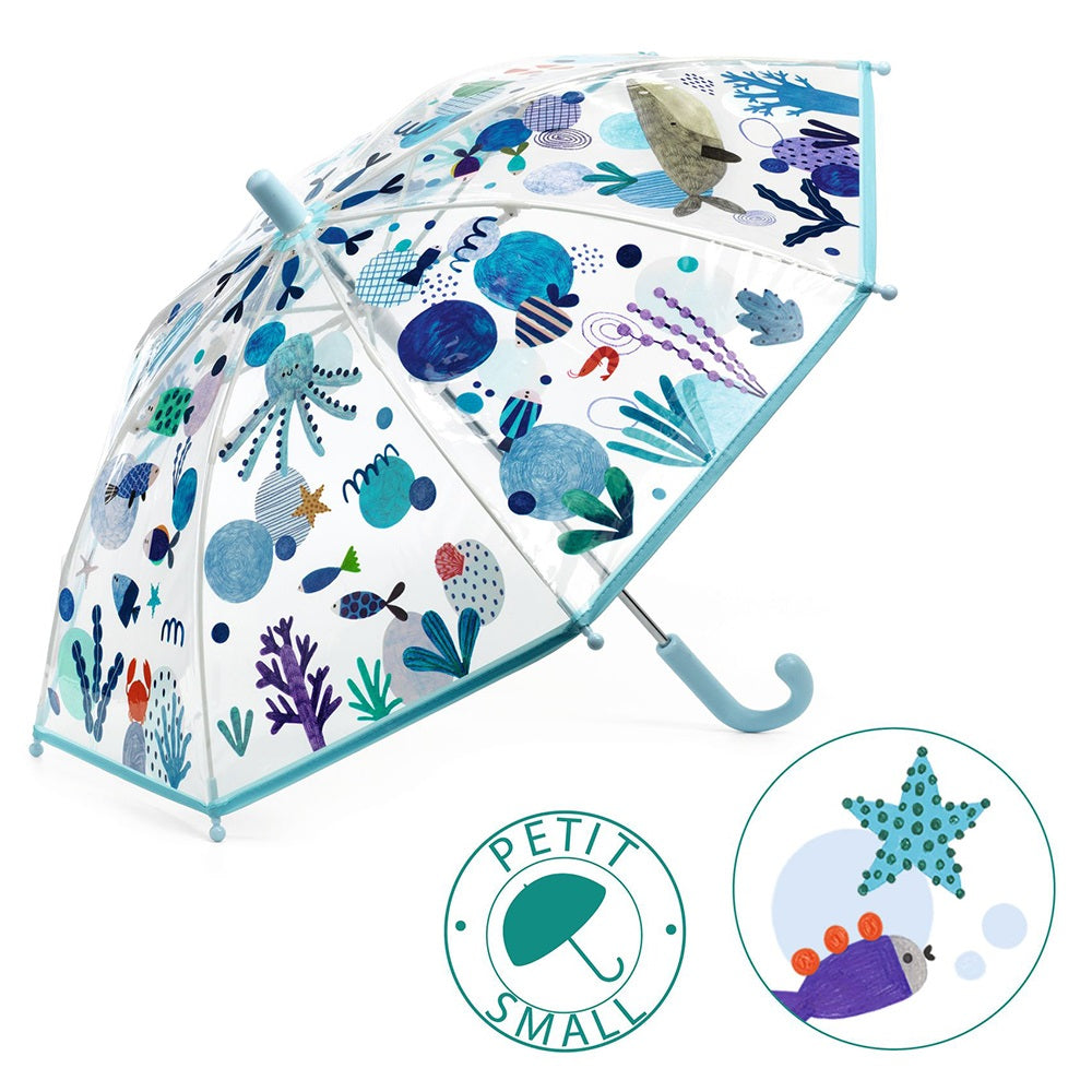 Djeco Children's Umbrella Sea 70cm