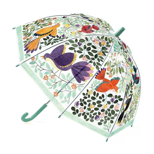 Djeco Umbrella Flowers & birds, 68 cm