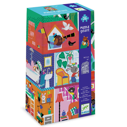 Djeco The Little Buddies House - 36 pcs - FSC MIX