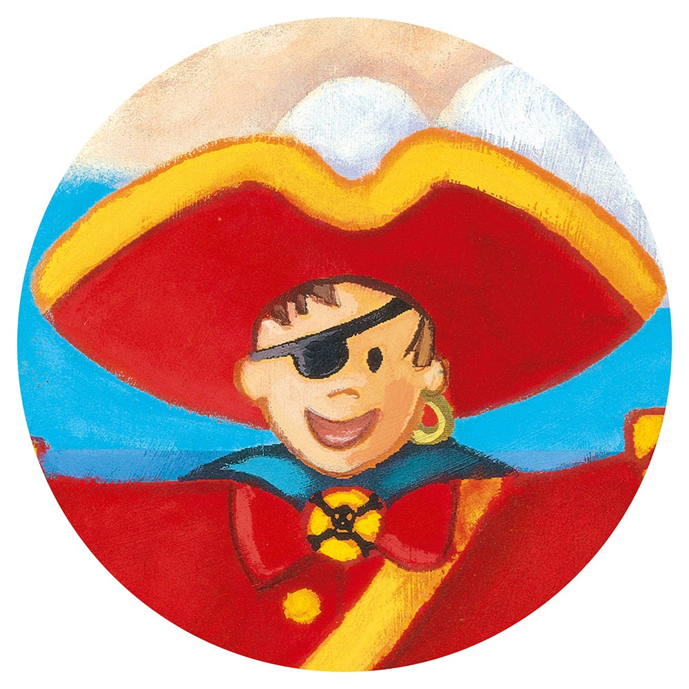 Djeco The pirate and his treasure - 36 pcs