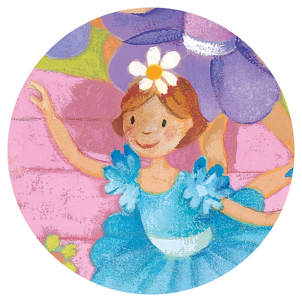 Djeco Puzzle The ballerina with the flower - 36 pcs