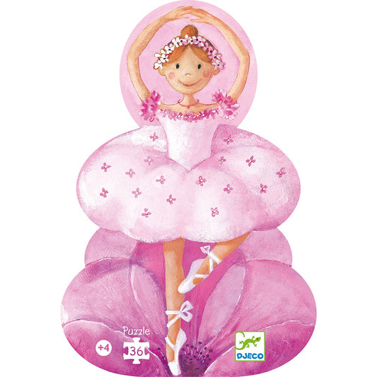 Djeco Puzzle The ballerina with the flower - 36 pcs