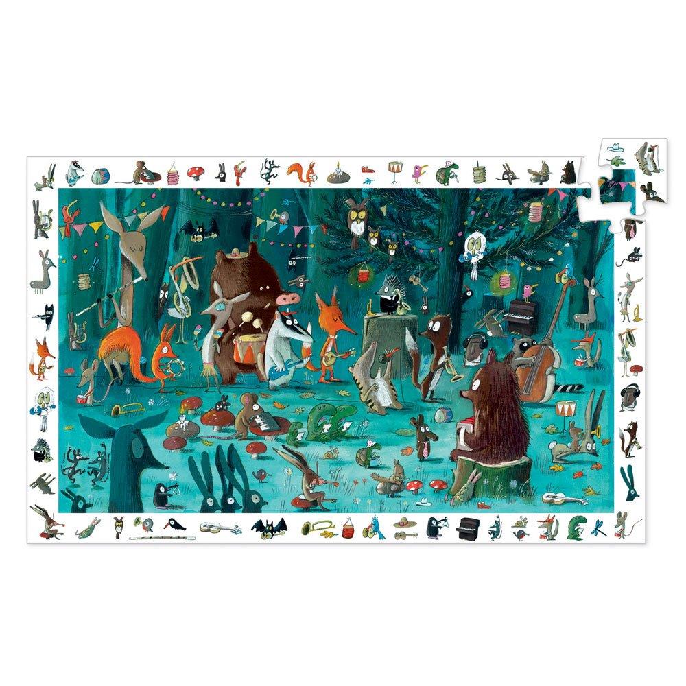 Djeco Observation puzzles The orchestra - 35pcs - FSC MIX