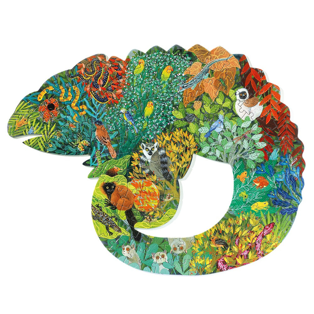 Djeco Puzzles - Puzzart Chameleon - 150 pcs FSC MIX