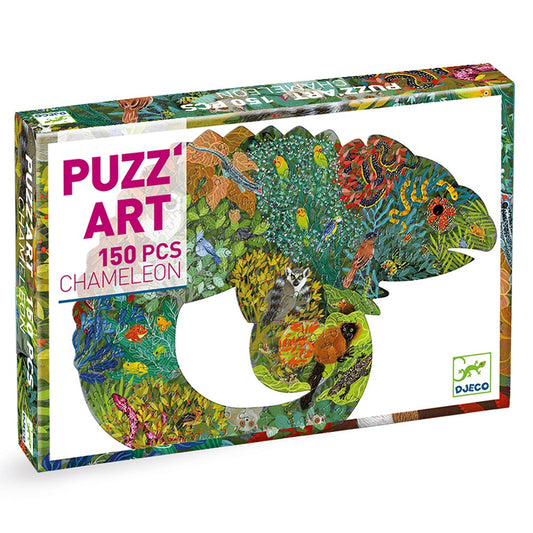 Djeco Puzzles - Puzzart Chameleon - 150 pcs FSC MIX