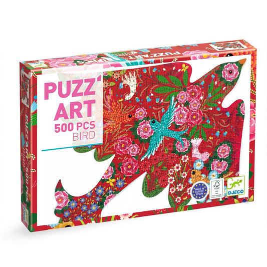 Djeco Toys and games Puzzles - Puzzart Bird 500 pcs