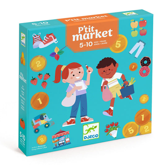 Little Market, Board Game, 5+, Shop, Count & Give Change