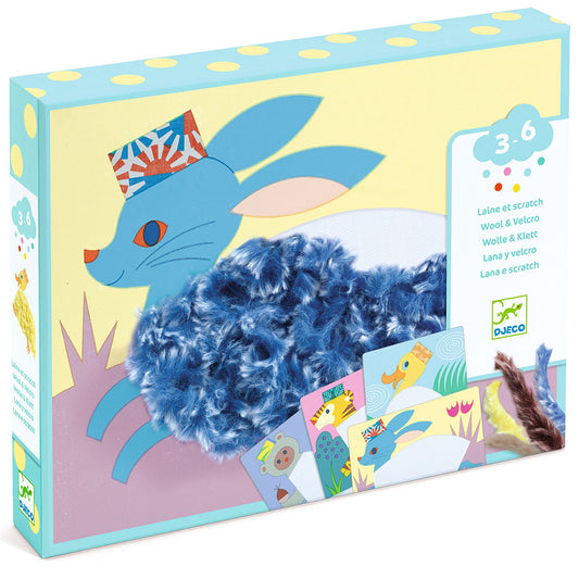 Djeco Wool & Velcro - With hats