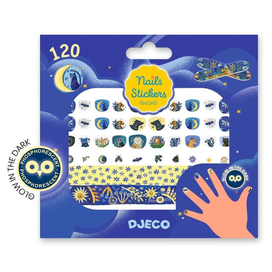 Djeco  Nail Stickers Moonlight reflections