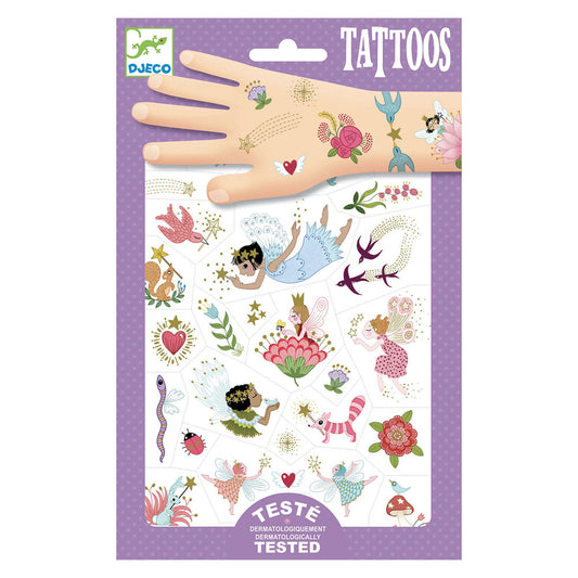 Djeco Tattoes - Fairy friends