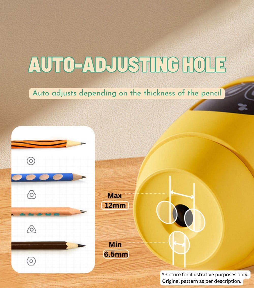 Mushroom: Automatic Pencil Sharpener