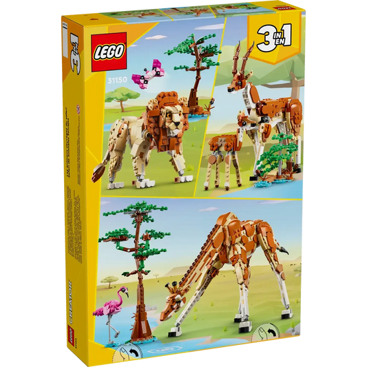 LEGO Creator Wild Safari Animals 31150