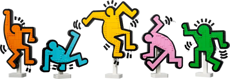 LEGO Art Keith Haring Dancing Figures – 31216