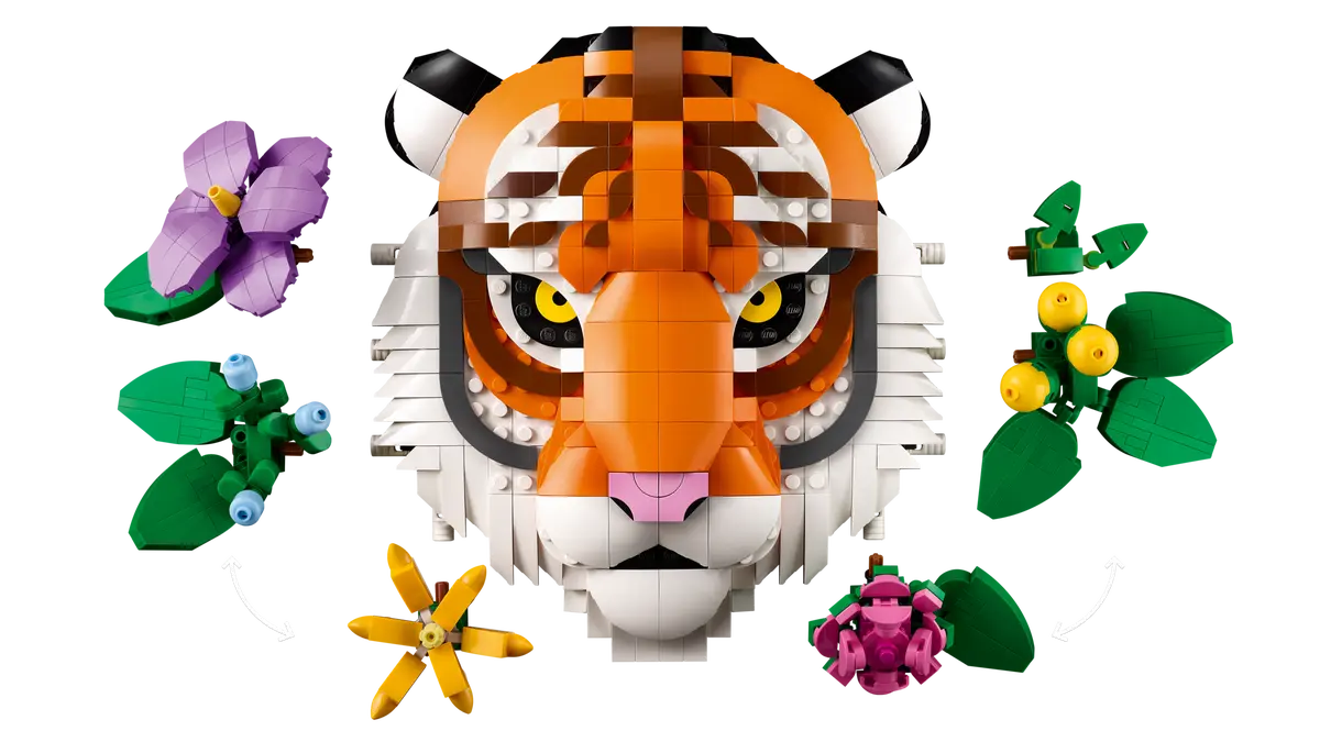 LEGO Art The Fauna Collection ‑ Tiger 31217
