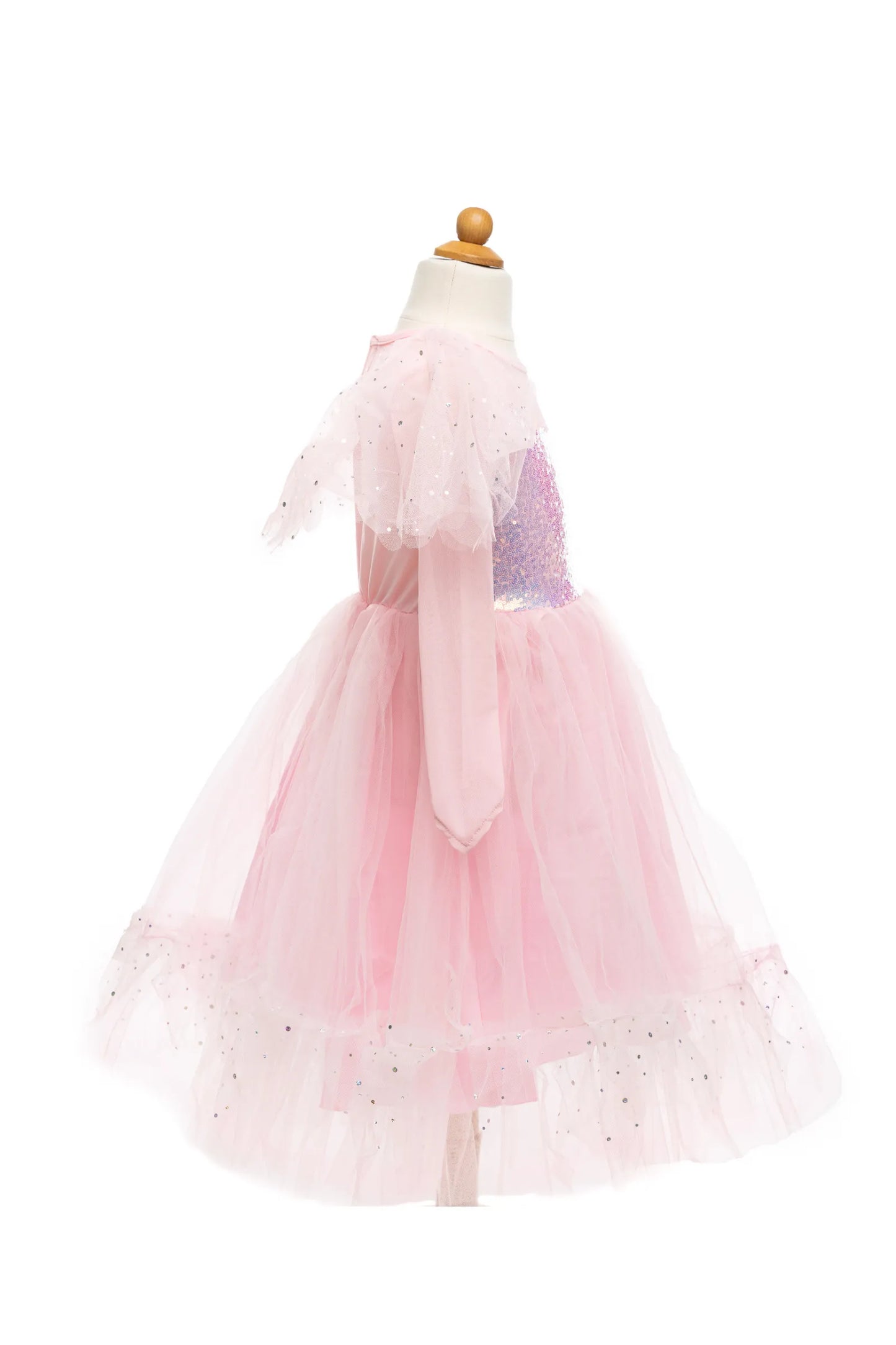 Elegant In Pink Dress For Kids 5-6