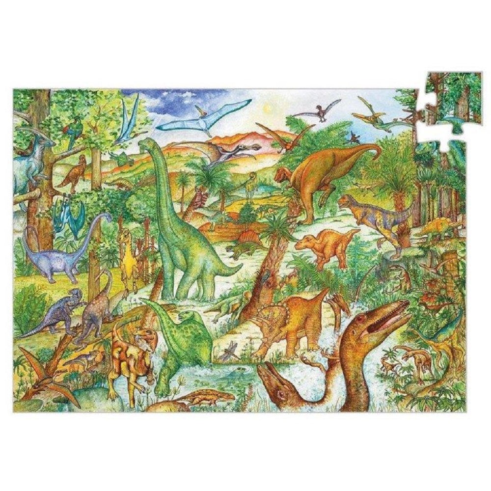 Djeco Puzzles observation Dinosaurs 100 pcs