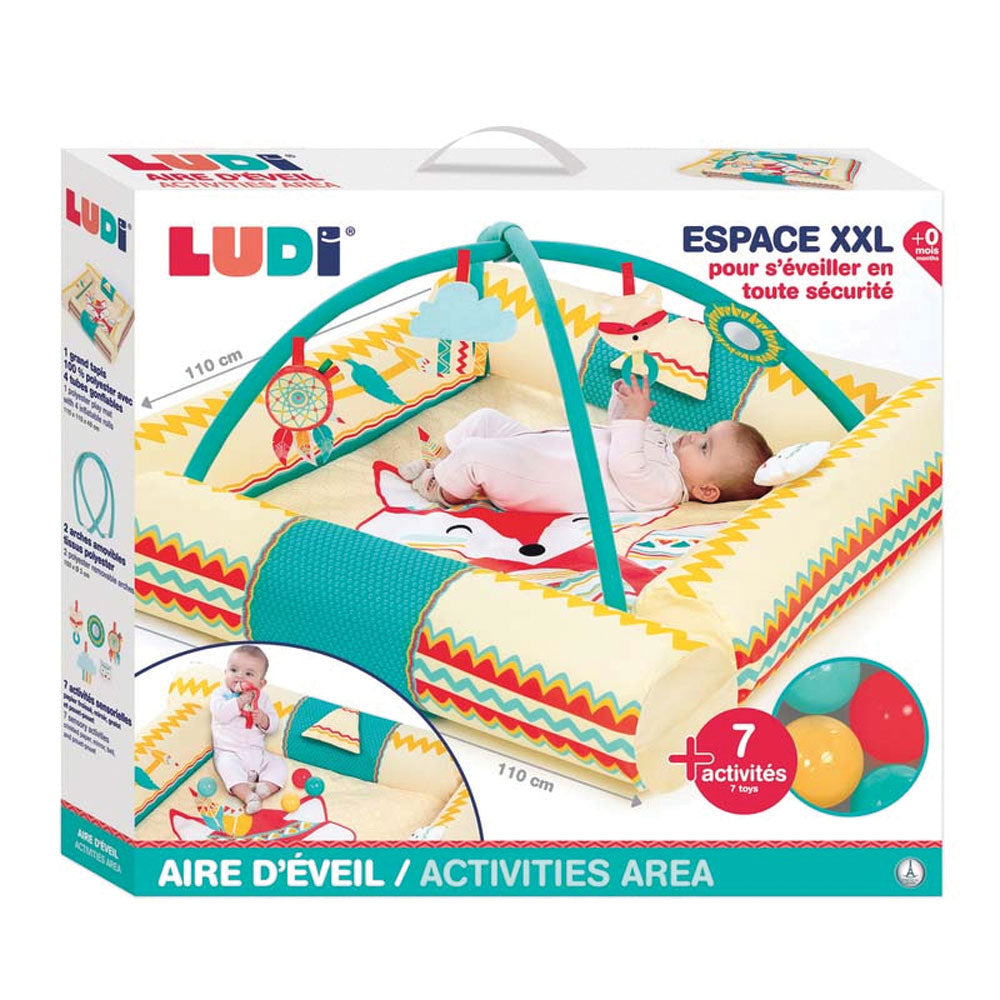 Ludi Multicolor Indian Inflatable Playground