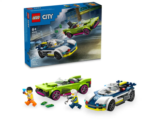 LEGO® City Police Car and Muscle Car Chase 60415