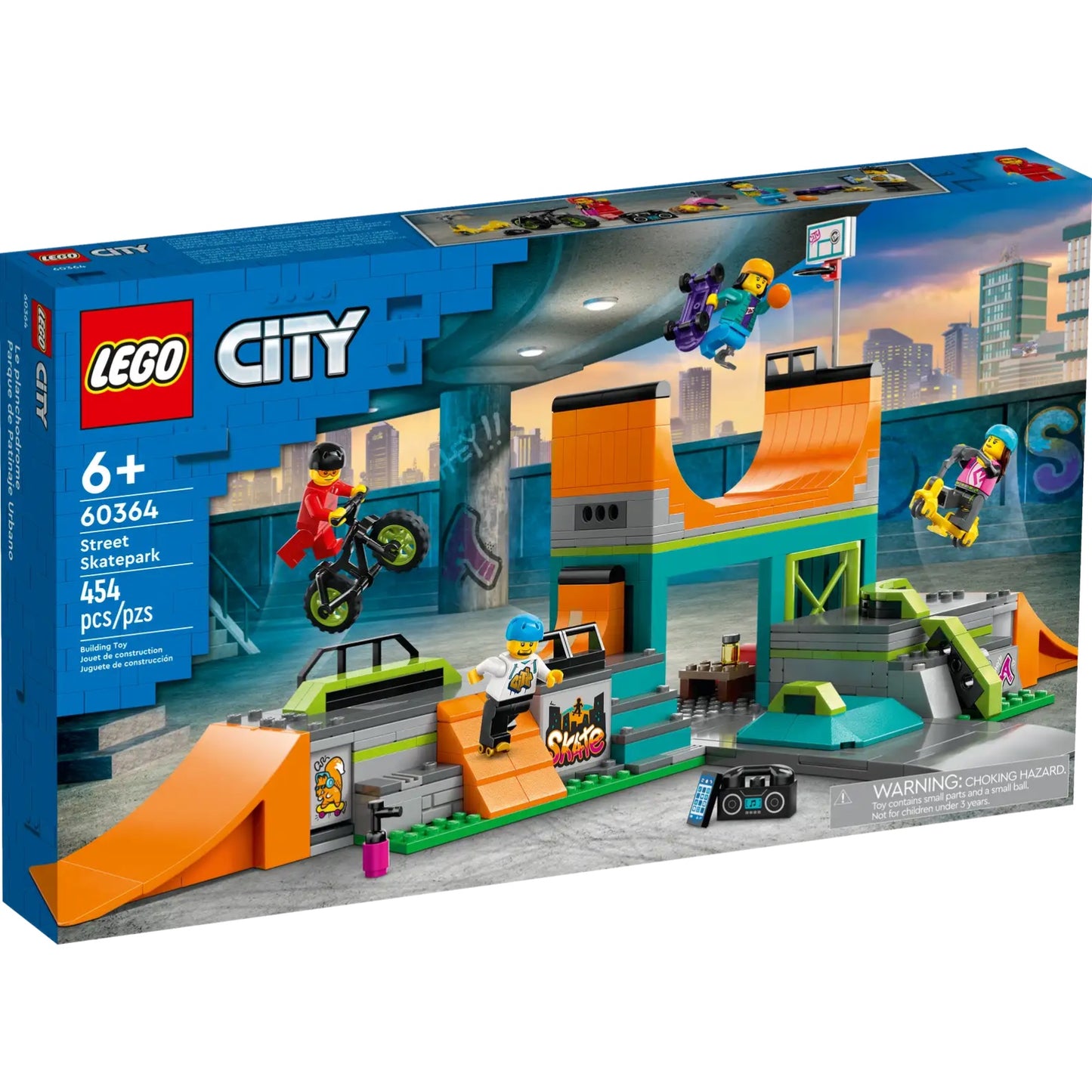 LEGO® City Street Skate Park set 60364