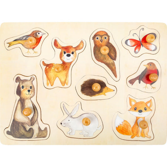 Forest Animal Peg Puzzle, Small Foot