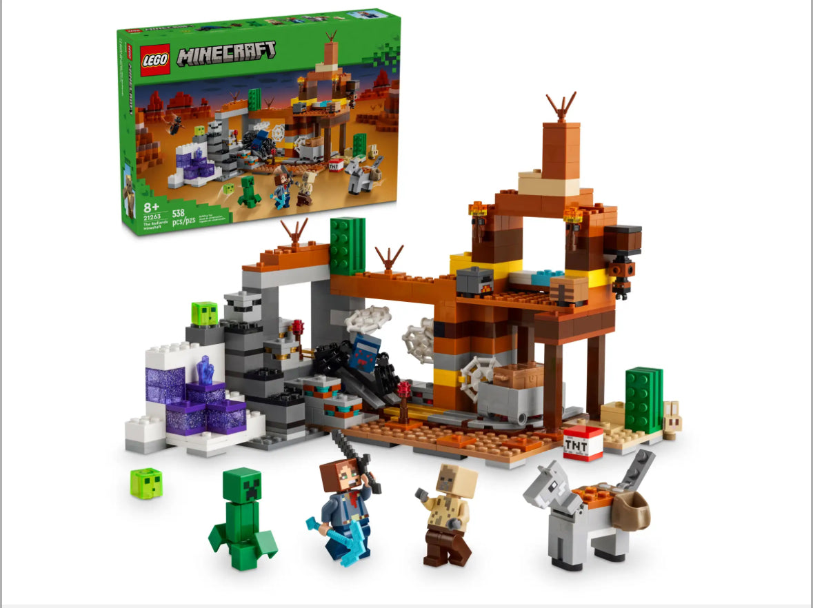 LEGO Minecraft The Badlands Mineshaft 21263