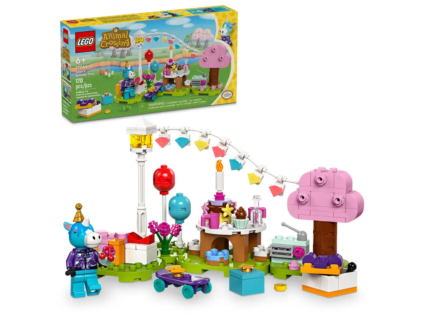 LEGO Animal Crossing Julian’s Birthday Party 77046