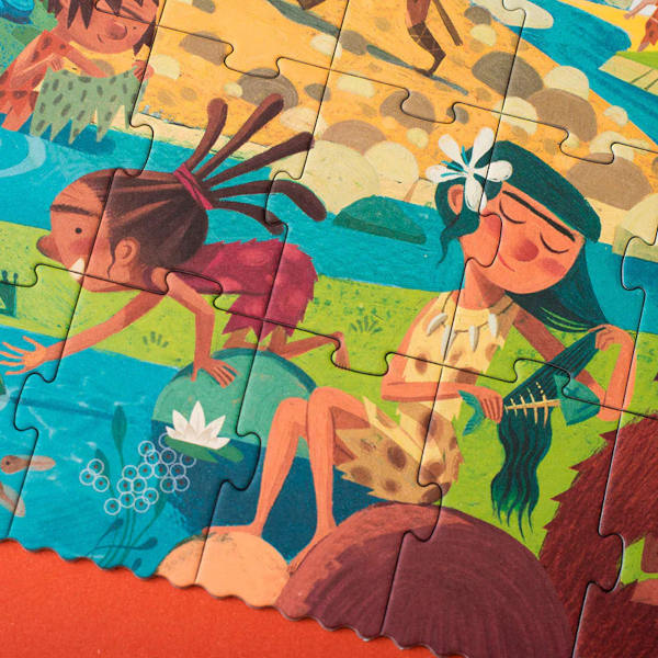 Puzzle 100 pcs: Go to the Prehistory, LONDJI