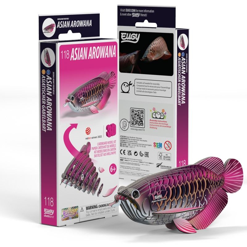 3D puzzle: Asian Arowana, EUGY