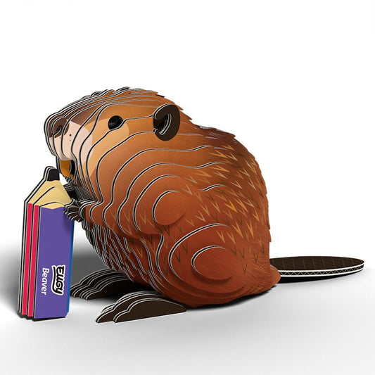 3D puzzle: Beaver, EUGY