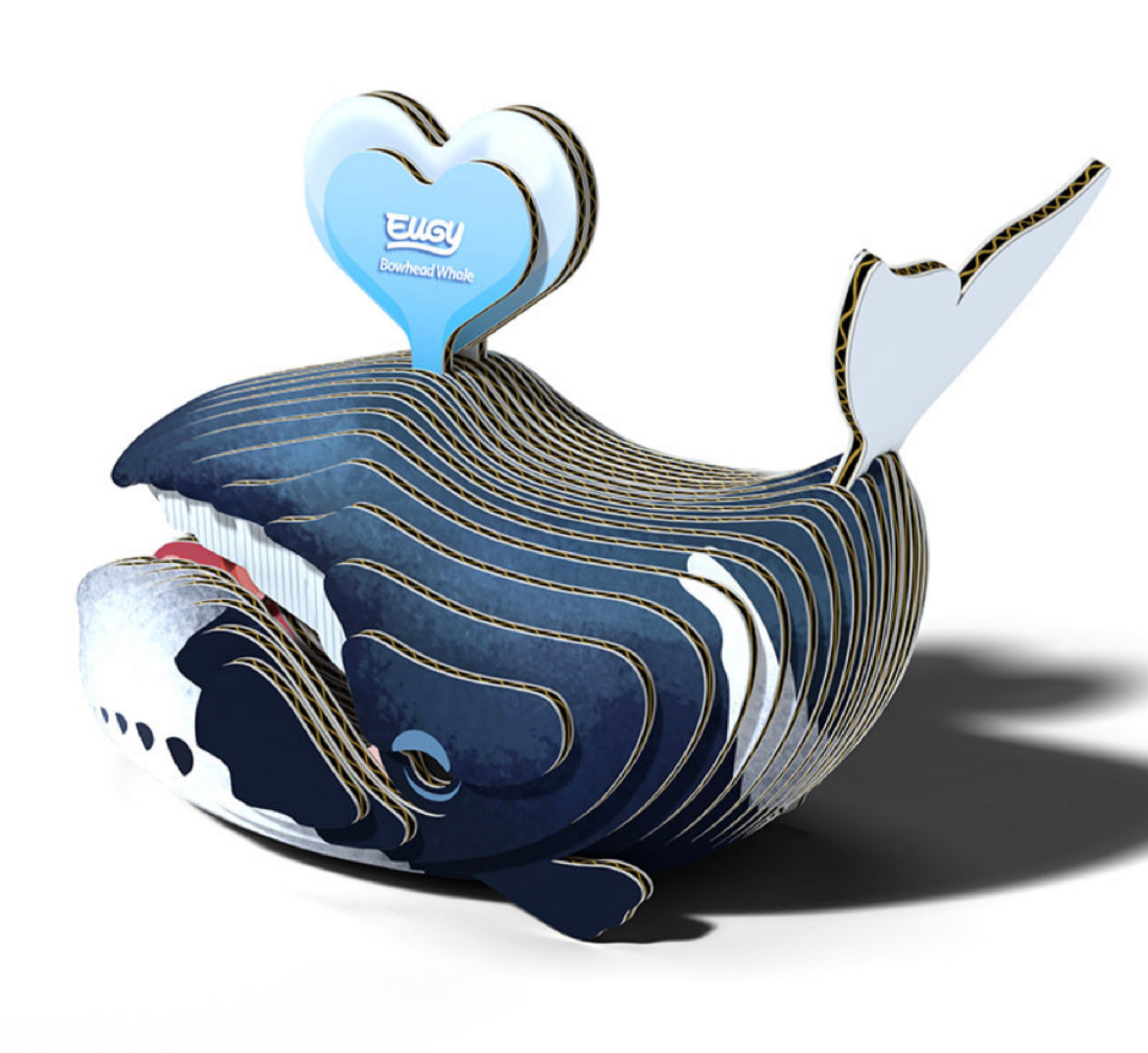 3D puzzle: Bowhead whale, EUGY