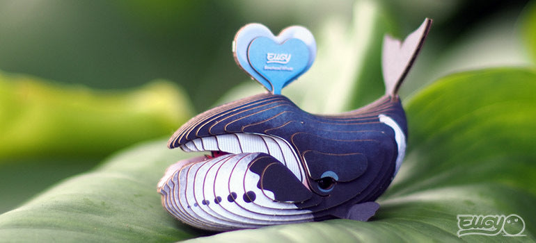 3D puzzle: Bowhead whale, EUGY