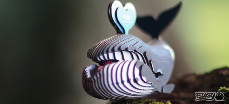 3D puzzle: Bowhead whale, EUGY
