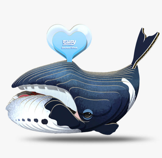 3D puzzle: Bowhead whale, EUGY