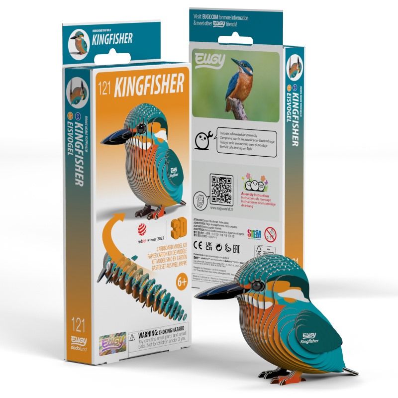 3D puzzle: Kingfisher, EUGY