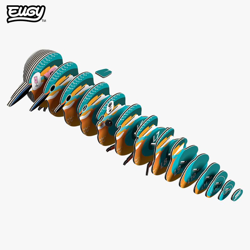 3D puzzle: Kingfisher, EUGY