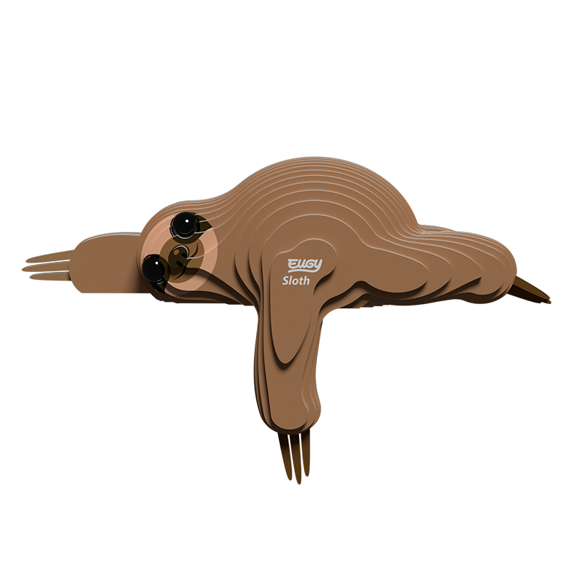 3D puzzle: Sloth, EUGY