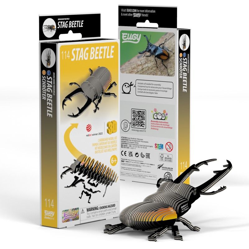 3D puzzle: Stag Beetle, EUGY